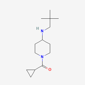 Cyclopropyl(4-(neopentylamino)piperidin-1-yl)methanone