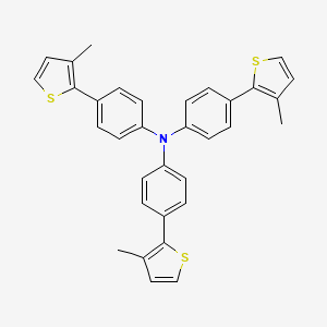 Tris(4-(3-methylthiophene-2-yl)phenyl)amine