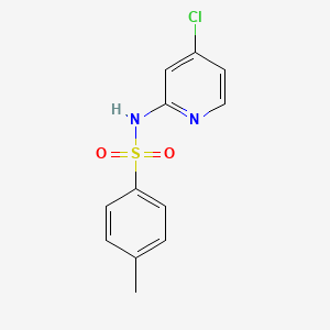 molecular formula C12H11ClN2O2S B14901104 N-(4-Chloropyridin-2-YL)-4-methylbenzenesulfonamide 