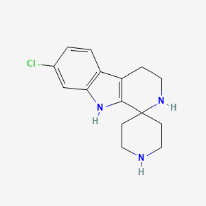 7'-Chloro-2',3',4',9'-tetrahydrospiro[piperidine-4,1'-pyrido[3,4-b]indole]