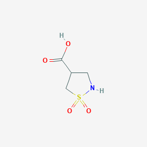 1,1-dioxo-1,2-thiazolidine-4-carboxylic acid