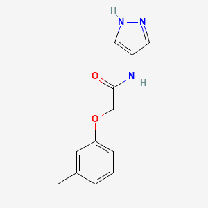 n-(1h-Pyrazol-4-yl)-2-(m-tolyloxy)acetamide