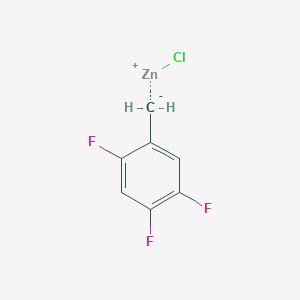 molecular formula C7H4ClF3Zn B14901351 (2,4,5-TrifluorobenZyl)Zinc chloride 