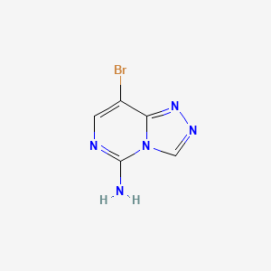 8-Bromo-[1,2,4]triazolo[4,3-c]pyrimidin-5-amine