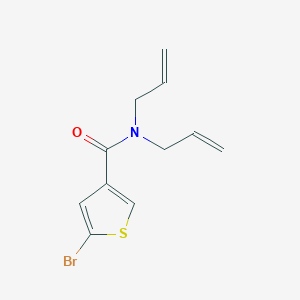 n,n-Diallyl-5-bromothiophene-3-carboxamide