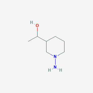 1-(1-Aminopiperidin-3-yl)ethan-1-ol