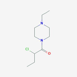 molecular formula C10H19ClN2O B1490145 2-Chloro-1-(4-ethylpiperazin-1-yl)butan-1-one CAS No. 2090967-86-3