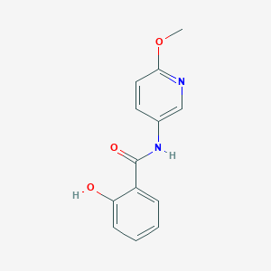 2-hydroxy-N-(6-methoxypyridin-3-yl)benzamide