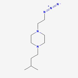 molecular formula C11H23N5 B1490146 1-(2-Azidoethyl)-4-isopentylpiperazine CAS No. 2097981-02-5