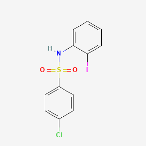 4-chloro-N-(2-iodophenyl)benzenesulfonamide