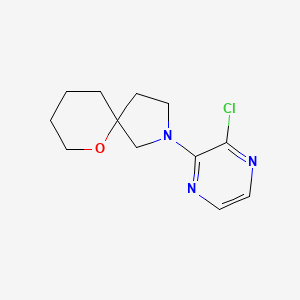 2-(3-Chloropyrazin-2-yl)-6-oxa-2-azaspiro[4.5]decane