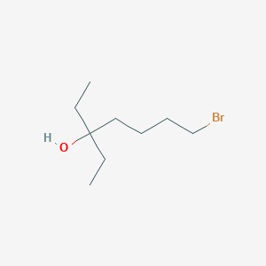 molecular formula C9H19BrO B14901537 7-Bromo-3-ethylheptan-3-ol 