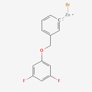 3-[(3',5'-Difluorophenoxy)methyl]phenylZinc bromide