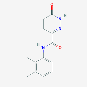 molecular formula C13H15N3O2 B14901656 N-(2,3-dimethylphenyl)-6-oxo-1,4,5,6-tetrahydropyridazine-3-carboxamide 