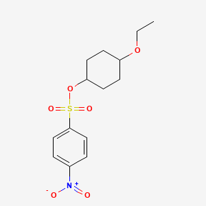 cis-4-Ethoxycyclohexyl 4-nitrobenzenesulfonate