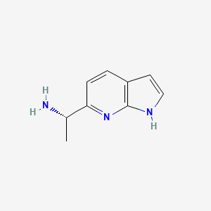 (S)-1-(1H-Pyrrolo[2,3-b]pyridin-6-yl)ethan-1-amine