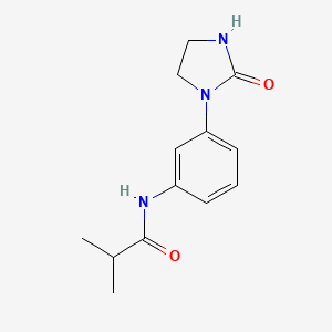 n-(3-(2-Oxoimidazolidin-1-yl)phenyl)isobutyramide