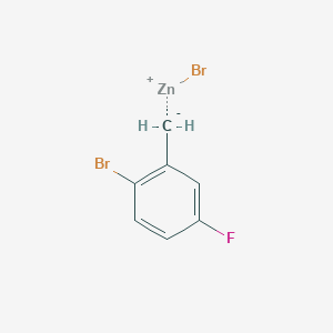 2-Bromo-5-fluorobenzylzinc bromide