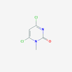 molecular formula C5H4Cl2N2O B14901886 4,6-dichloro-1-methylpyrimidin-2(1H)-one 