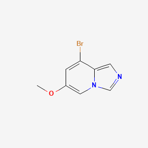 molecular formula C8H7BrN2O B14901929 8-Bromo-6-methoxyimidazo[1,5-a]pyridine 