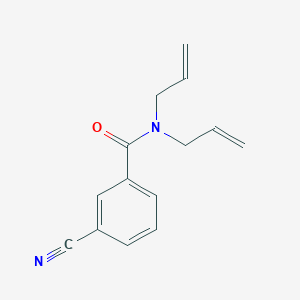 n,n-Diallyl-3-cyanobenzamide