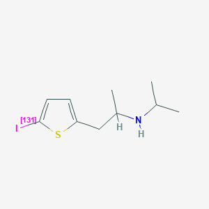 B149022 N-Isopropyl-2-(2-aminopropyl)-5-iodothiophene CAS No. 137945-40-5