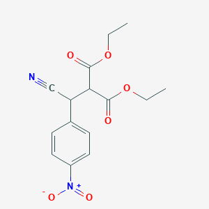 Diethyl 2-(cyano(4-nitrophenyl)methyl)malonate