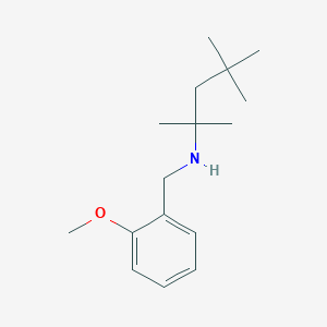 molecular formula C16H27NO B14902224 n-(2-Methoxybenzyl)-2,4,4-trimethylpentan-2-amine 