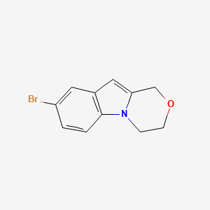 8-Bromo-3,4-dihydro-1H-[1,4]oxazino[4,3-a]indole