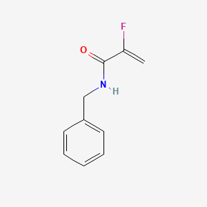 molecular formula C10H10FNO B14902275 N-Benzyl-2-fluoroacrylamide 