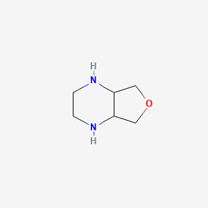 molecular formula C6H12N2O B14902276 Octahydrofuro[3,4-b]pyrazine 