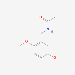 n-(2,5-Dimethoxybenzyl)propionamide