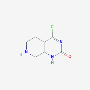 4-Chloro-5,6,7,8-tetrahydropyrido[3,4-d]pyrimidin-2(3H)-one