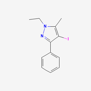 1-ethyl-4-iodo-5-methyl-3-phenyl-1H-pyrazole