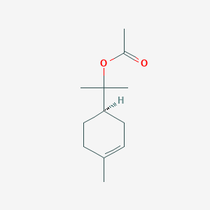 molecular formula C12H20O2 B149023 3-环己烯-1-甲醇，α，α，4-三甲基-，1-乙酸酯，(1R)- CAS No. 7785-54-8