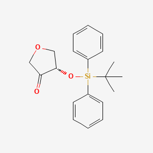 (S)-4-((tert-Butyldiphenylsilyl)oxy)dihydrofuran-3(2H)-one