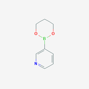 molecular formula C8H10BNO2 B149024 3-(1,3,2-二氧杂硼环-2-基)吡啶 CAS No. 131534-65-1