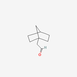 molecular formula C9H14O B14902428 2-(Bicyclo[2.2.1]heptan-1-yl)acetaldehyde 