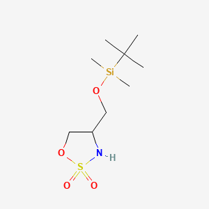 4-(((tert-Butyldimethylsilyl)oxy)methyl)-1,2,3-oxathiazolidine 2,2-dioxide