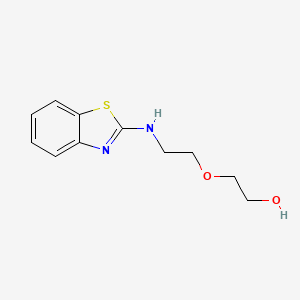 molecular formula C11H14N2O2S B14902503 2-(2-(Benzo[d]thiazol-2-ylamino)ethoxy)ethan-1-ol 