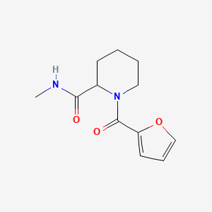 molecular formula C12H16N2O3 B14902542 1-(furan-2-carbonyl)-N-methylpiperidine-2-carboxamide 