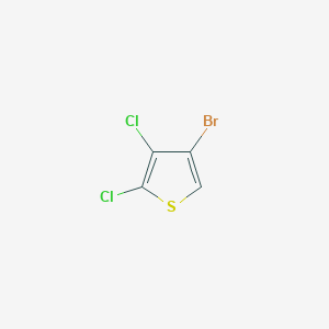 molecular formula C4HBrCl2S B14902580 4-Bromo-2,3-dichlorothiophene 