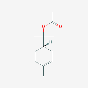 molecular formula C12H20O2 B149026 2-[(1S)-4-甲基环己-3-烯-1-基]丙-2-基乙酸酯 CAS No. 58206-95-4