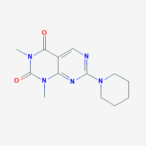 1,3-dimethyl-7-(piperidin-1-yl)pyrimido[4,5-d]pyrimidine-2,4(1H,3H)-dione