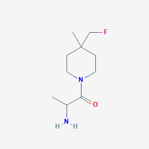 2-Amino-1-(4-(fluoromethyl)-4-methylpiperidin-1-yl)propan-1-one