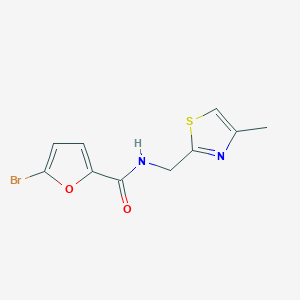 5-Bromo-N-((4-methylthiazol-2-yl)methyl)furan-2-carboxamide