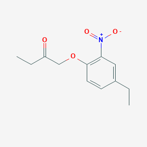 1-(4-Ethyl-2-nitrophenoxy)butan-2-one