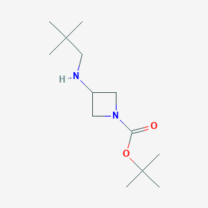 Tert-butyl 3-(neopentylamino)azetidine-1-carboxylate