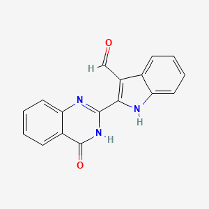 molecular formula C17H11N3O2 B14902813 Bouchardatine 