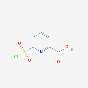 6-(Chlorosulfonyl)picolinic acid